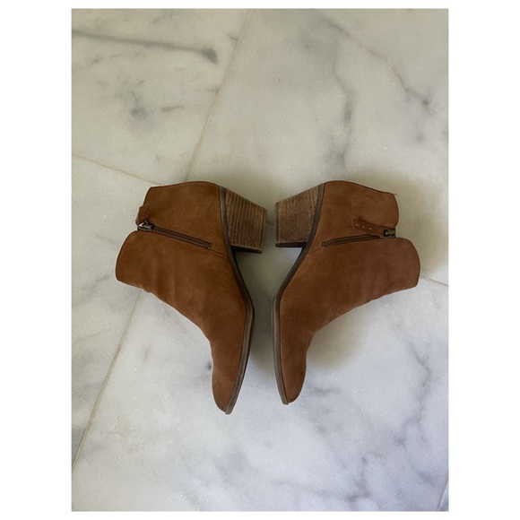 Frye Suede Zip Booties - Judy - 9.5 - Picture 8 of 10